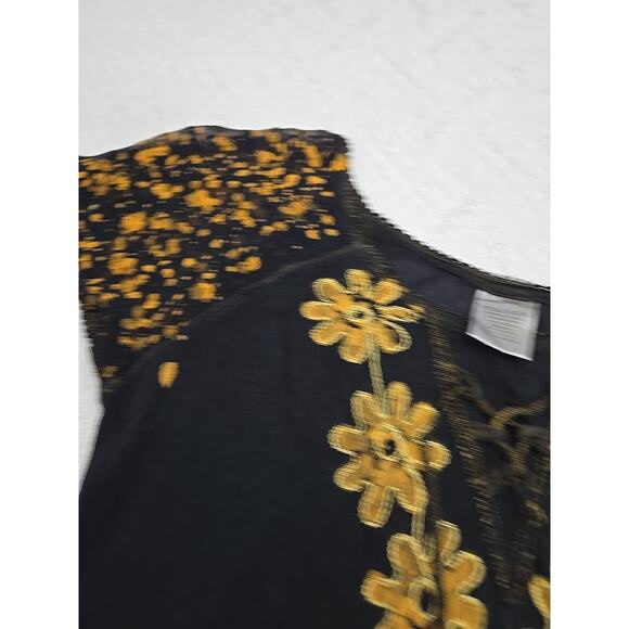 Beautiful Royal Moda Dress Embroidered Boho Size M/L SEE MEASUREMENTS VTG - Picture 5 of 7